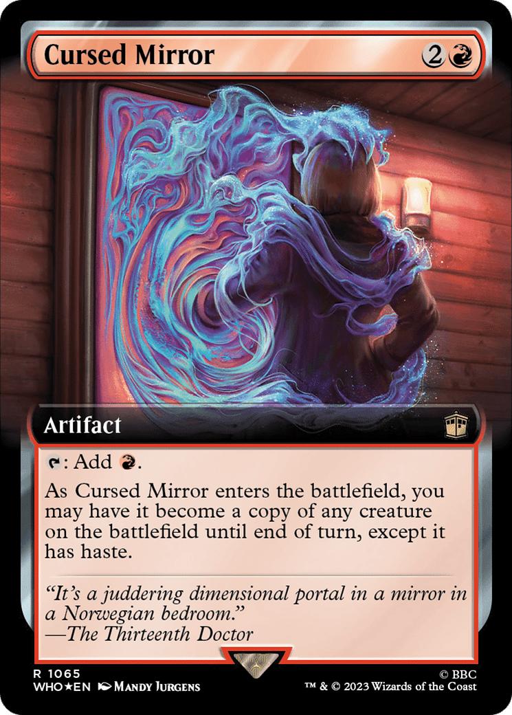 Cursed Mirror — Doctor Who — Magic: The Gathering