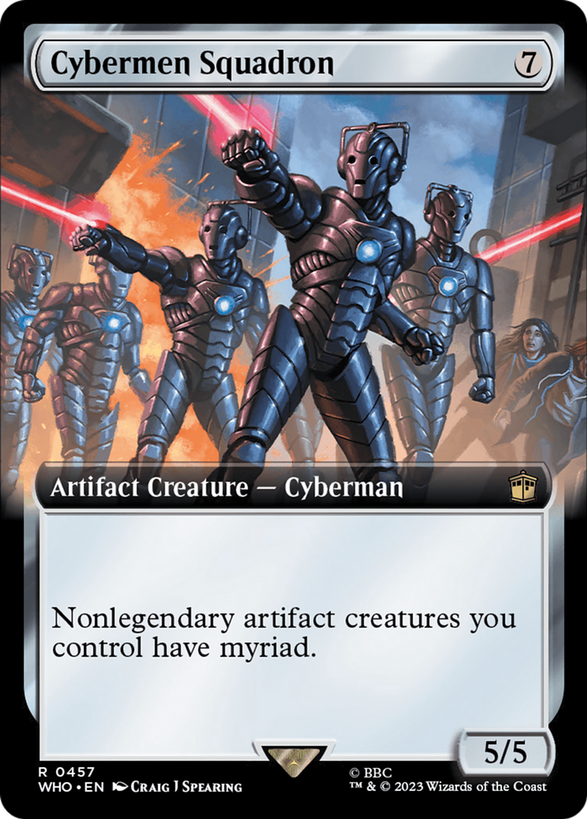 Escadron de Cybermen — Doctor Who — Magic: The Gathering