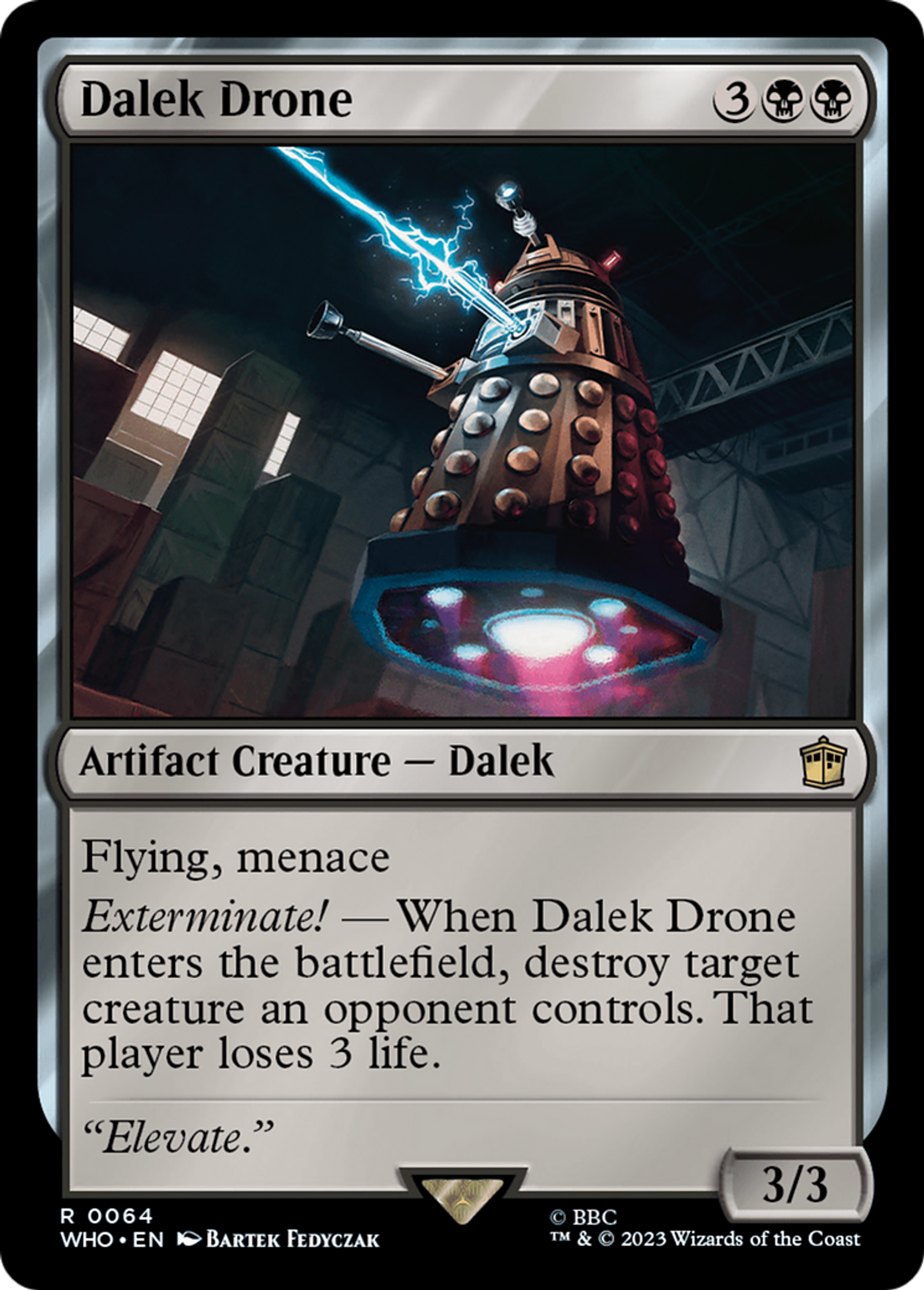 Dalek Drone — Doctor Who — Magic: The Gathering