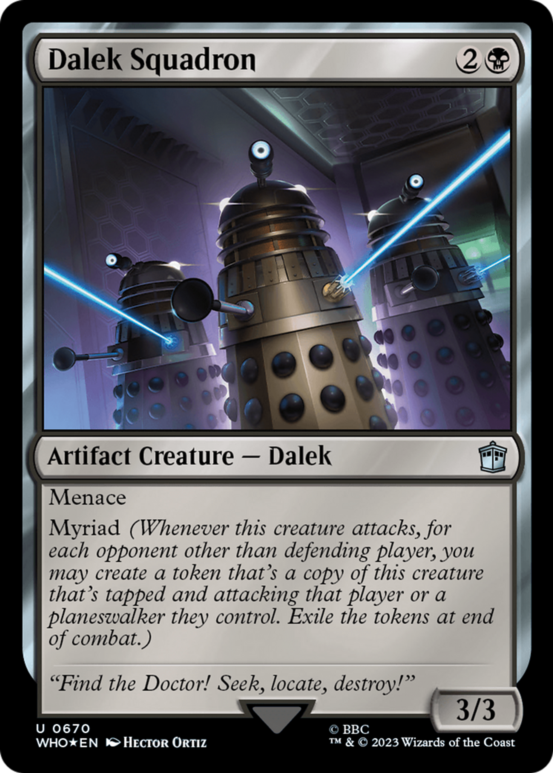 Dalek Squadron — Doctor Who — Magic: The Gathering