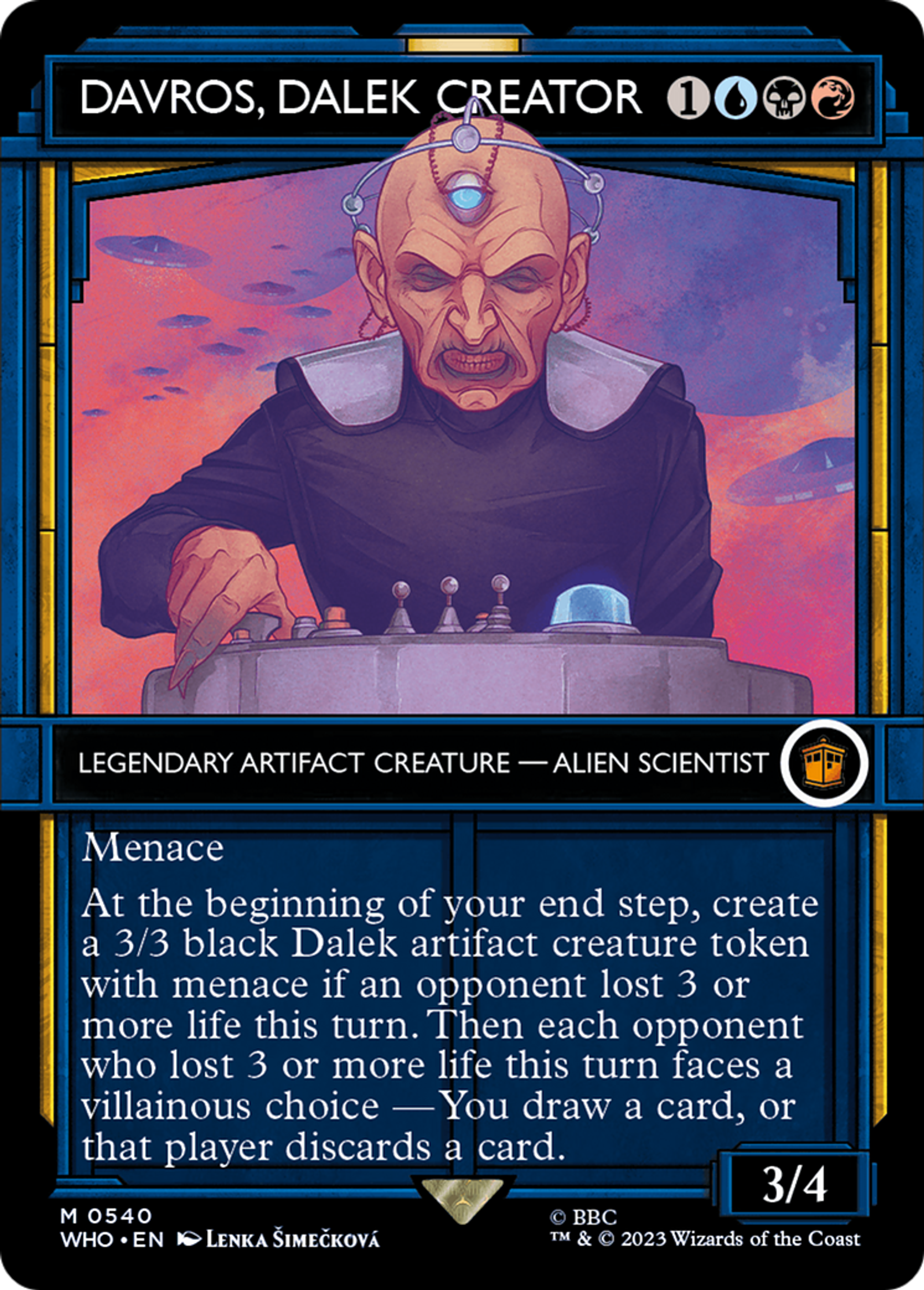 Davros, Dalek Creator — Doctor Who — Magic: The Gathering