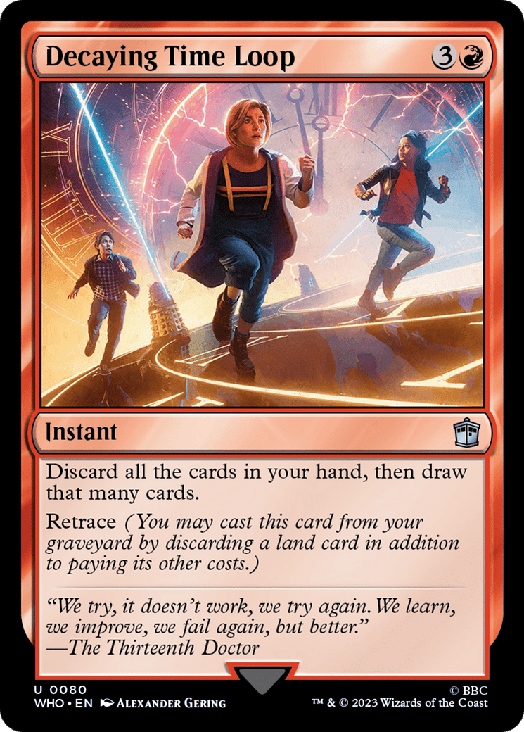 Decaying Time Loop — Doctor Who — Magic: The Gathering