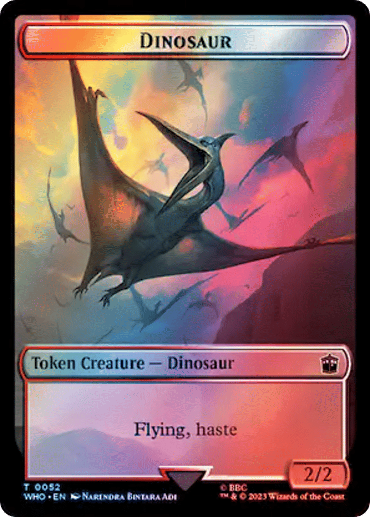 Dinosaur — Doctor Who — Magic: The Gathering