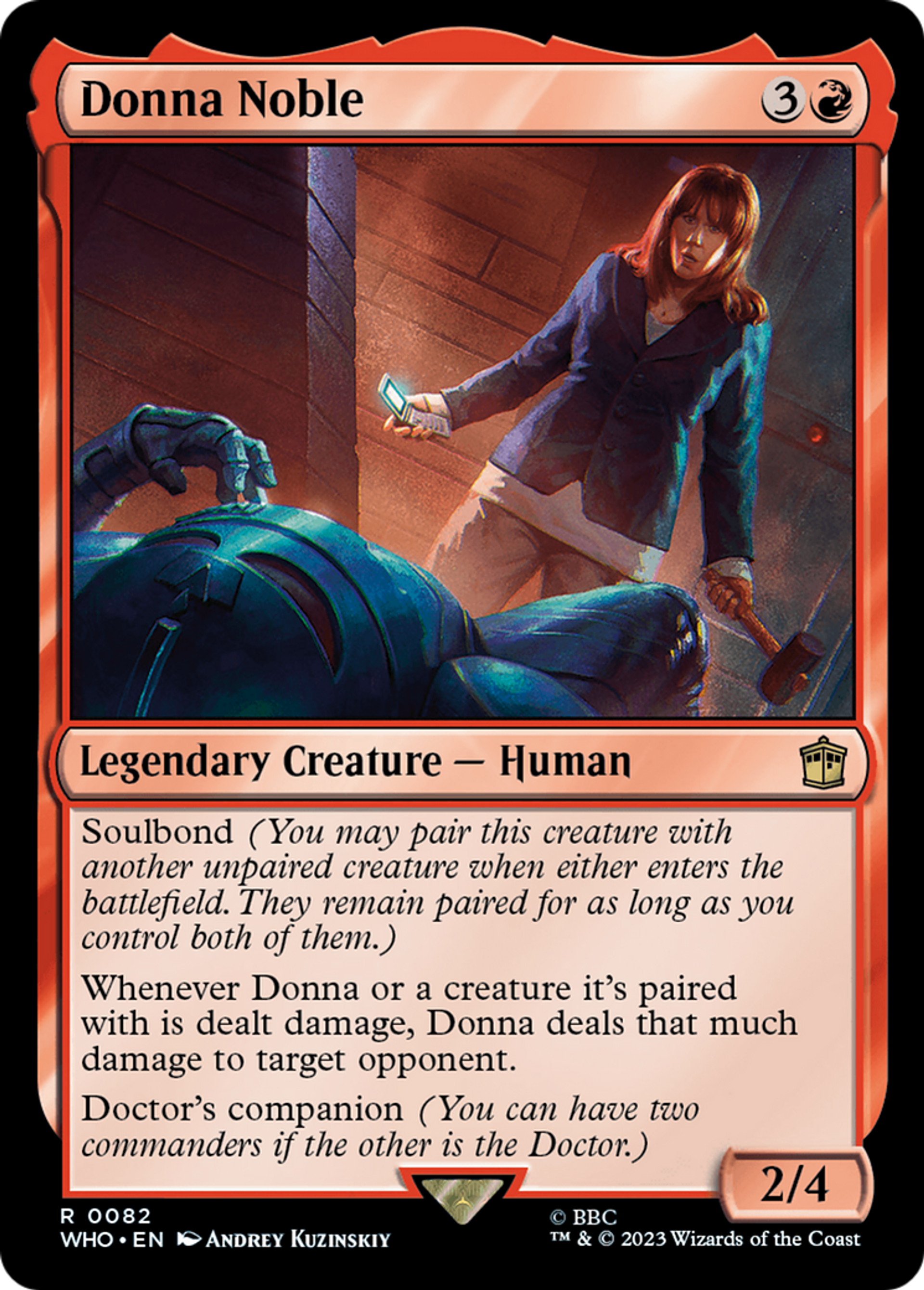 Donna Noble — Doctor Who — Magic: The Gathering