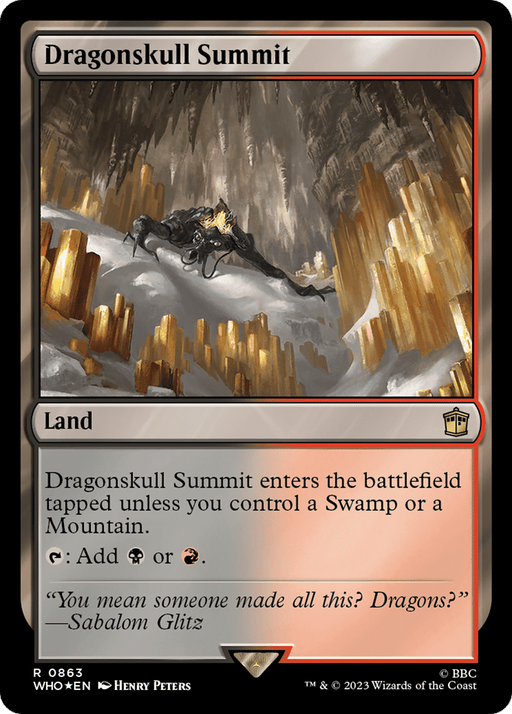 Dragonskull Summit — Doctor Who — Magic: The Gathering