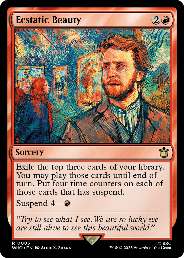 Ecstatic Beauty — Doctor Who — Magic: The Gathering