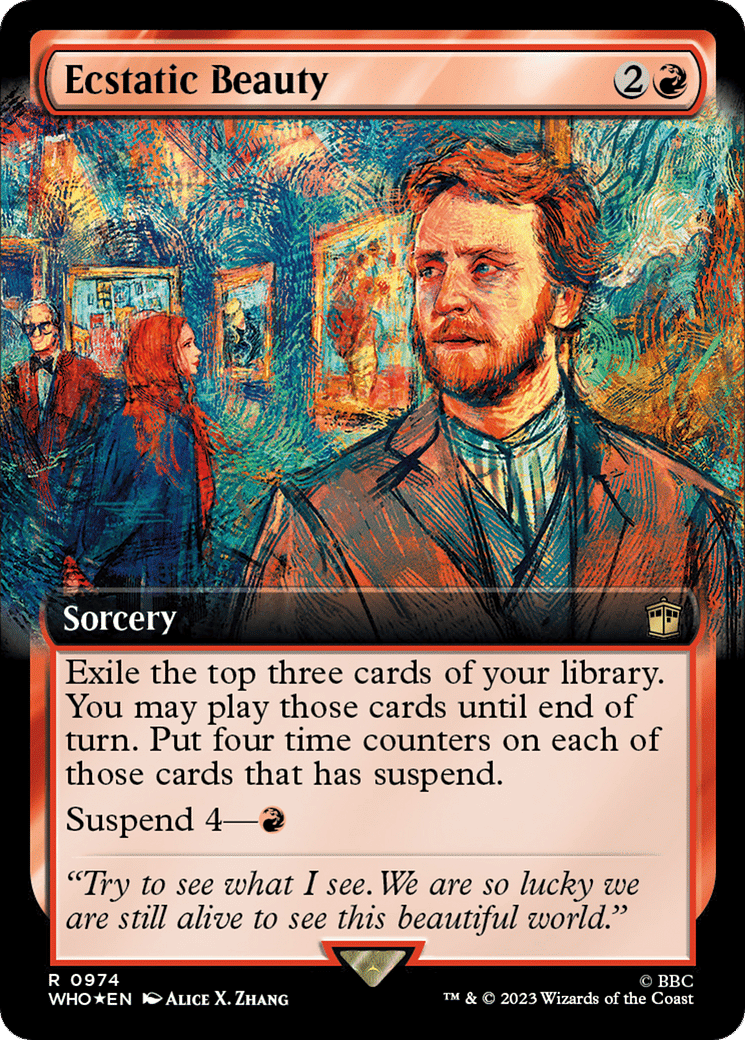 Ecstatic Beauty — Doctor Who — Magic: The Gathering