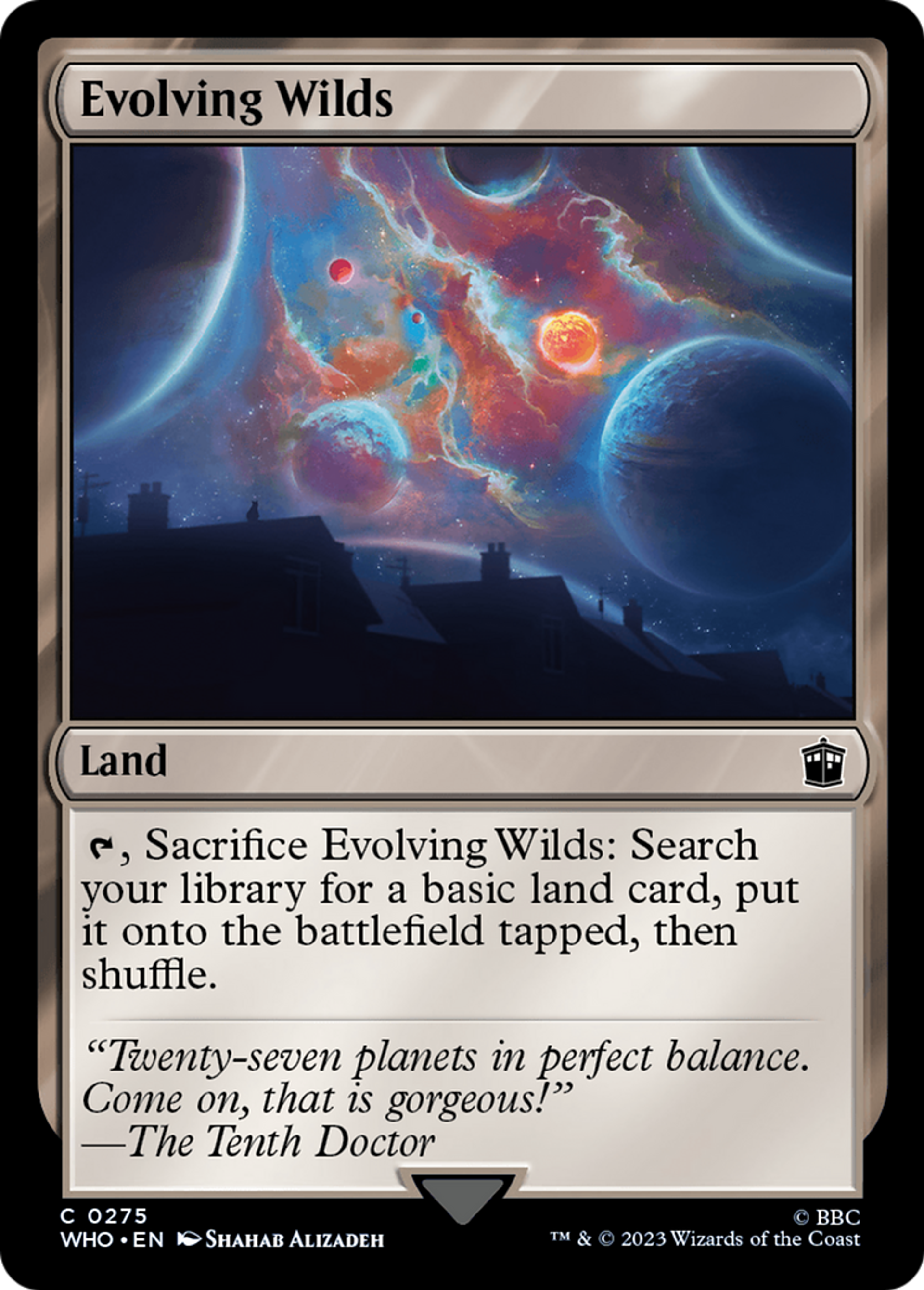 Étendues sauvages en évolution — Doctor Who — Magic: The Gathering