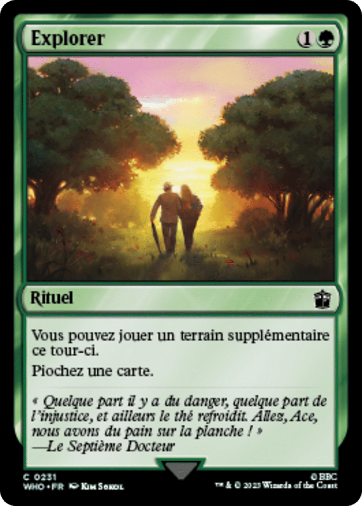 Explorer — Doctor Who — Magic: The Gathering