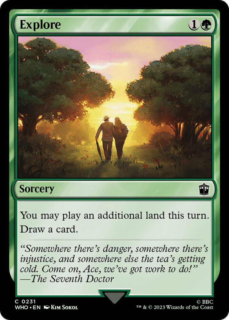 Explore — Doctor Who — Magic: The Gathering