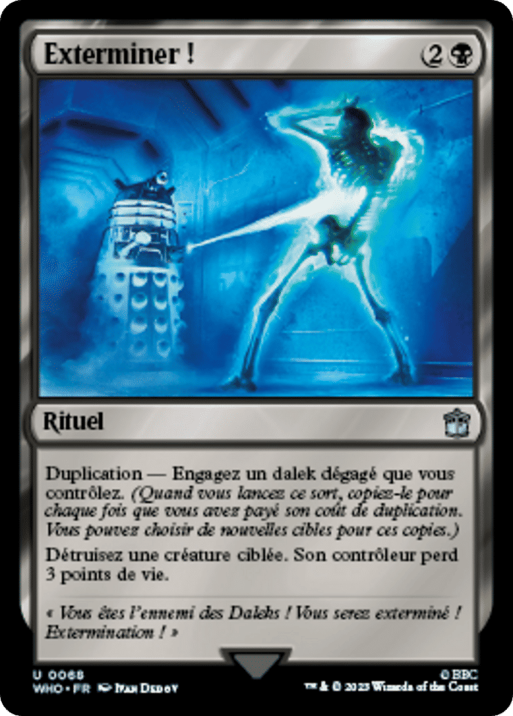 Exterminer ! — Doctor Who — Magic: The Gathering