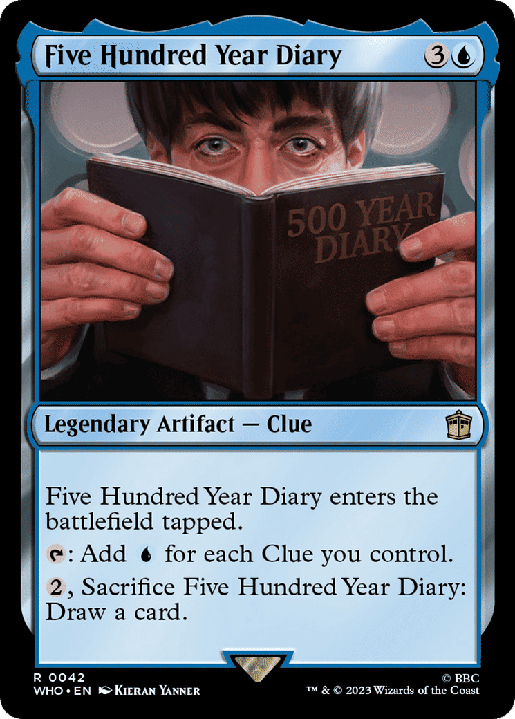 Five Hundred Year Diary — Doctor Who — Magic: The Gathering