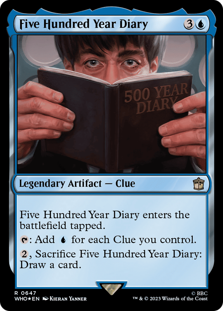 Five Hundred Year Diary — Doctor Who — Magic: The Gathering