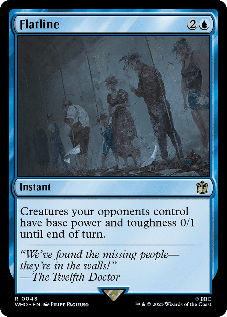 Flatline — Doctor Who — Magic: The Gathering