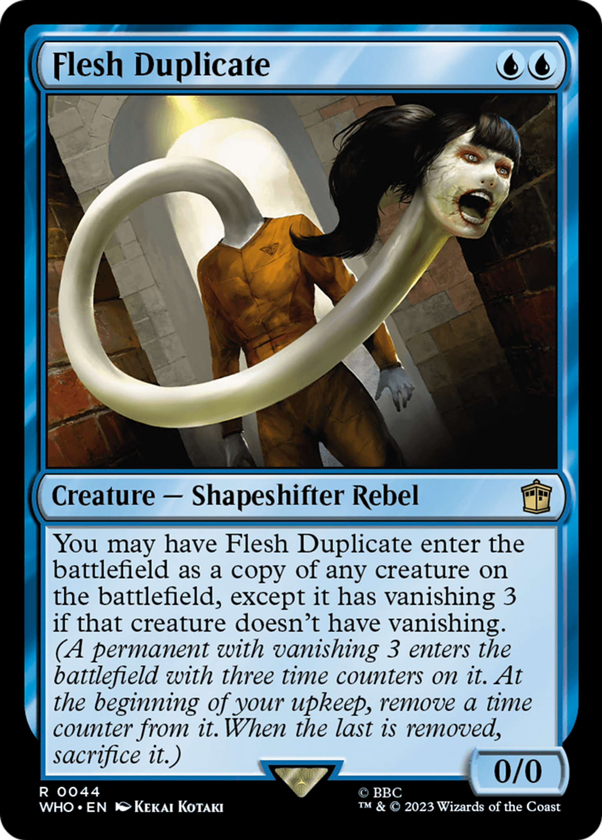 Flesh Duplicate — Doctor Who — Magic: The Gathering