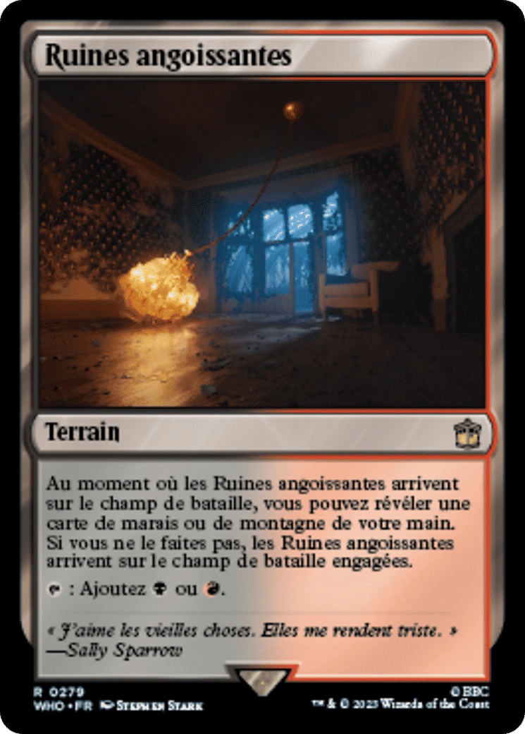 Ruines angoissantes — Doctor Who — Magic: The Gathering