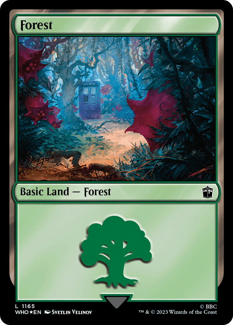 Forest — Doctor Who — Magic: The Gathering