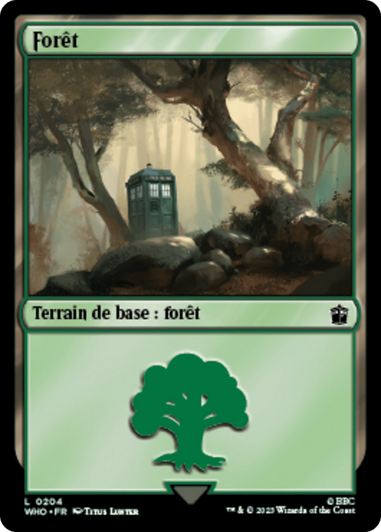 Forêt — Doctor Who — Magic: The Gathering