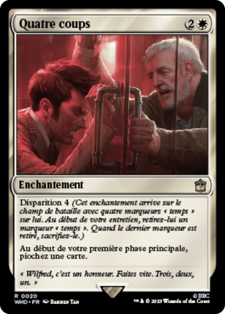 Quatre coups — Doctor Who — Magic: The Gathering