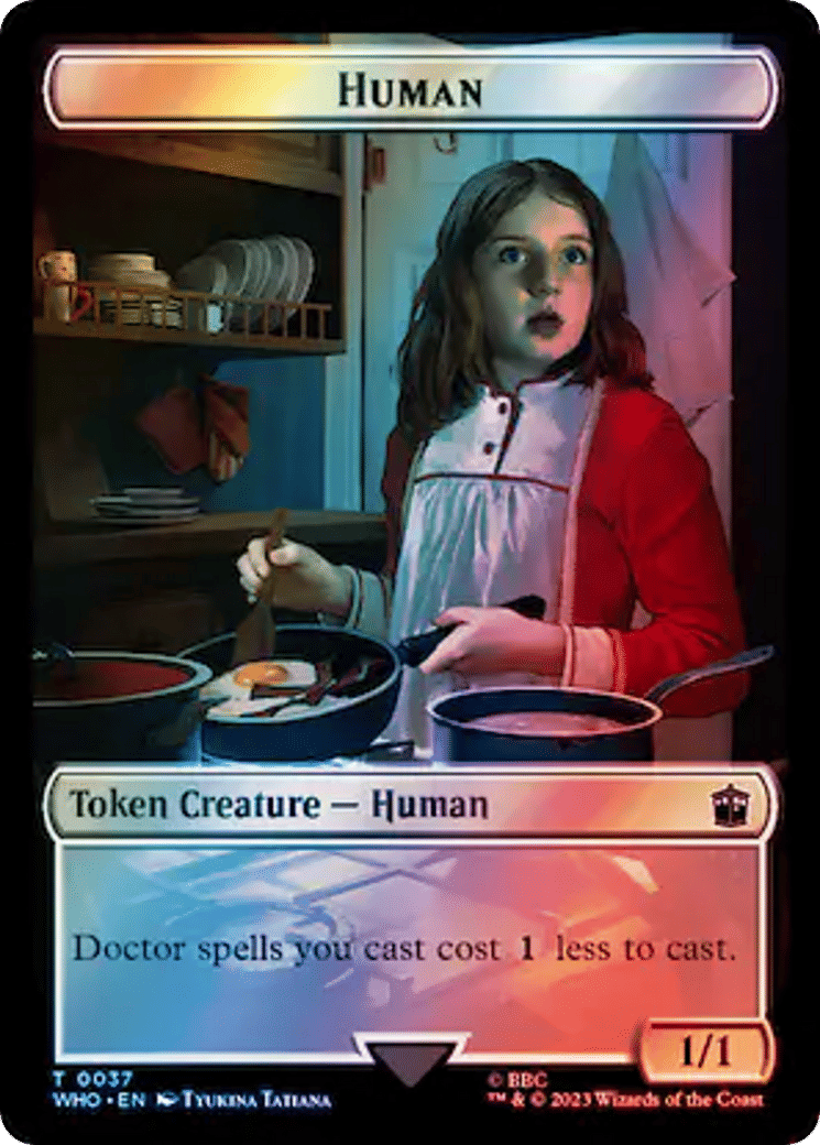 Human — Doctor Who — Magic: The Gathering