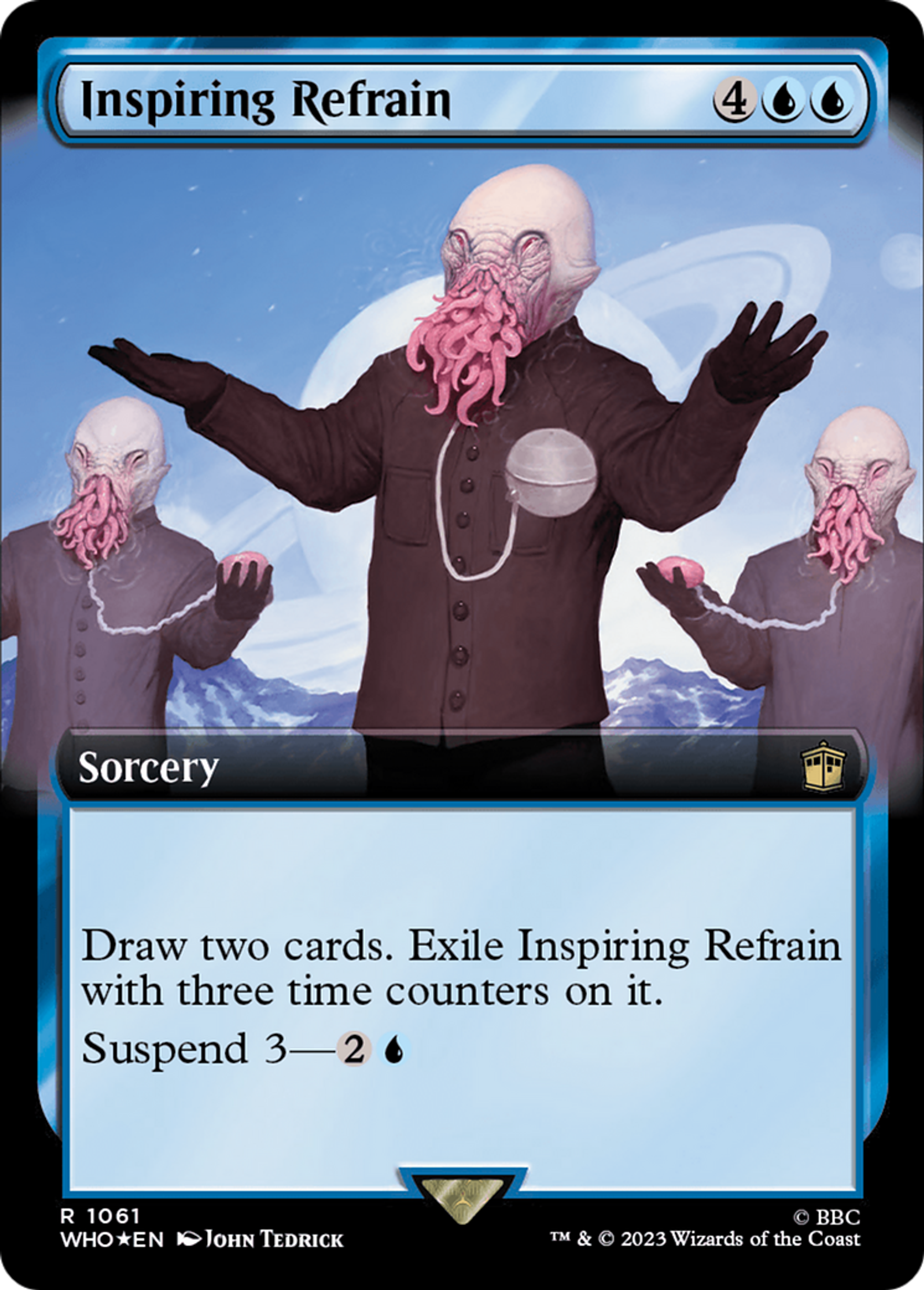 Inspiring Refrain — Doctor Who — Magic: The Gathering