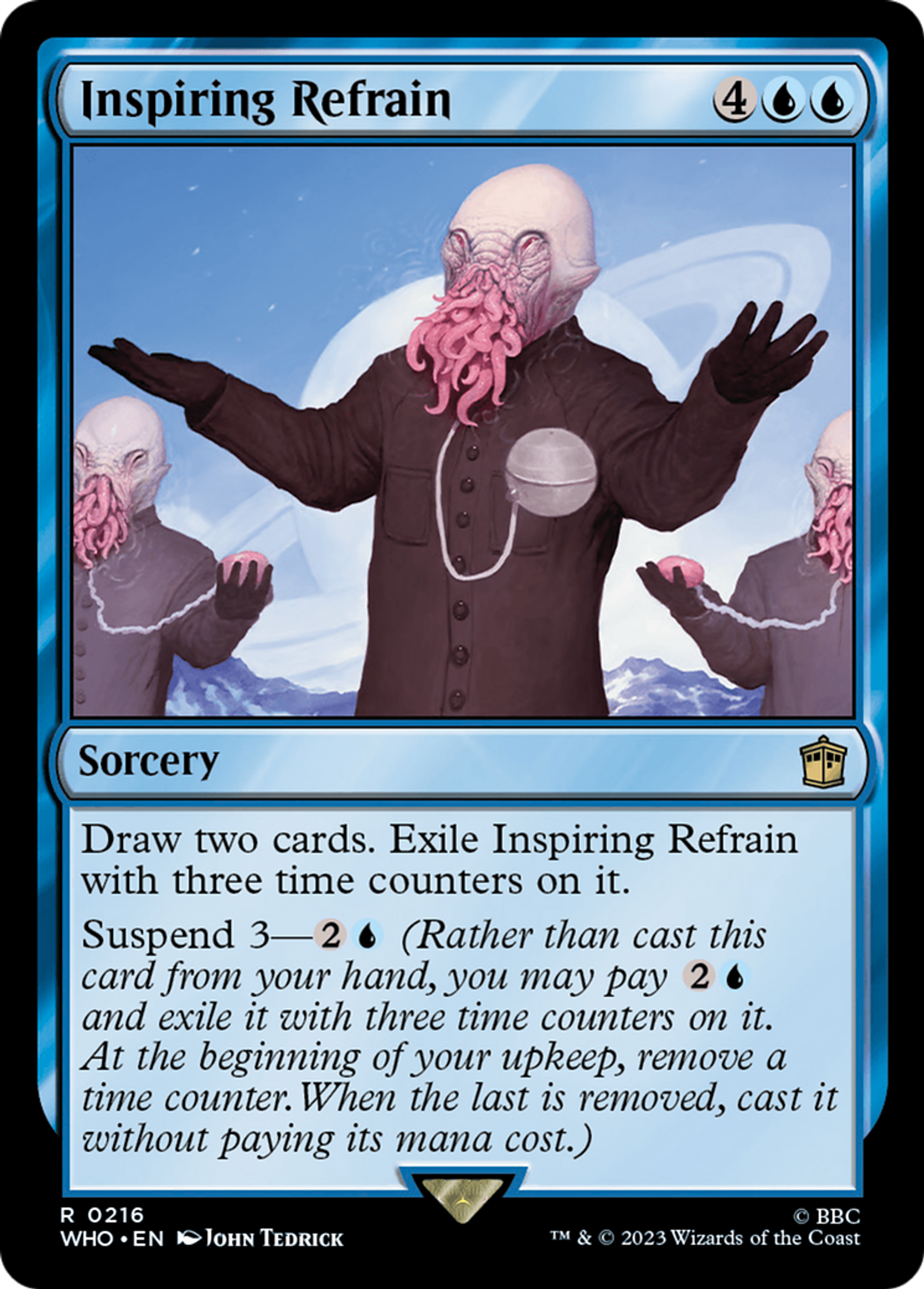 Refrain inspirateur — Doctor Who — Magic: The Gathering