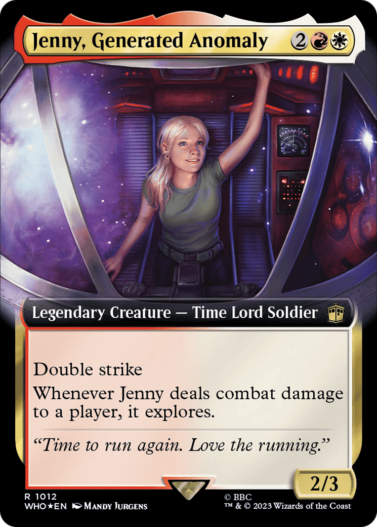 Jenny, Generated Anomaly — Doctor Who — Magic: The Gathering