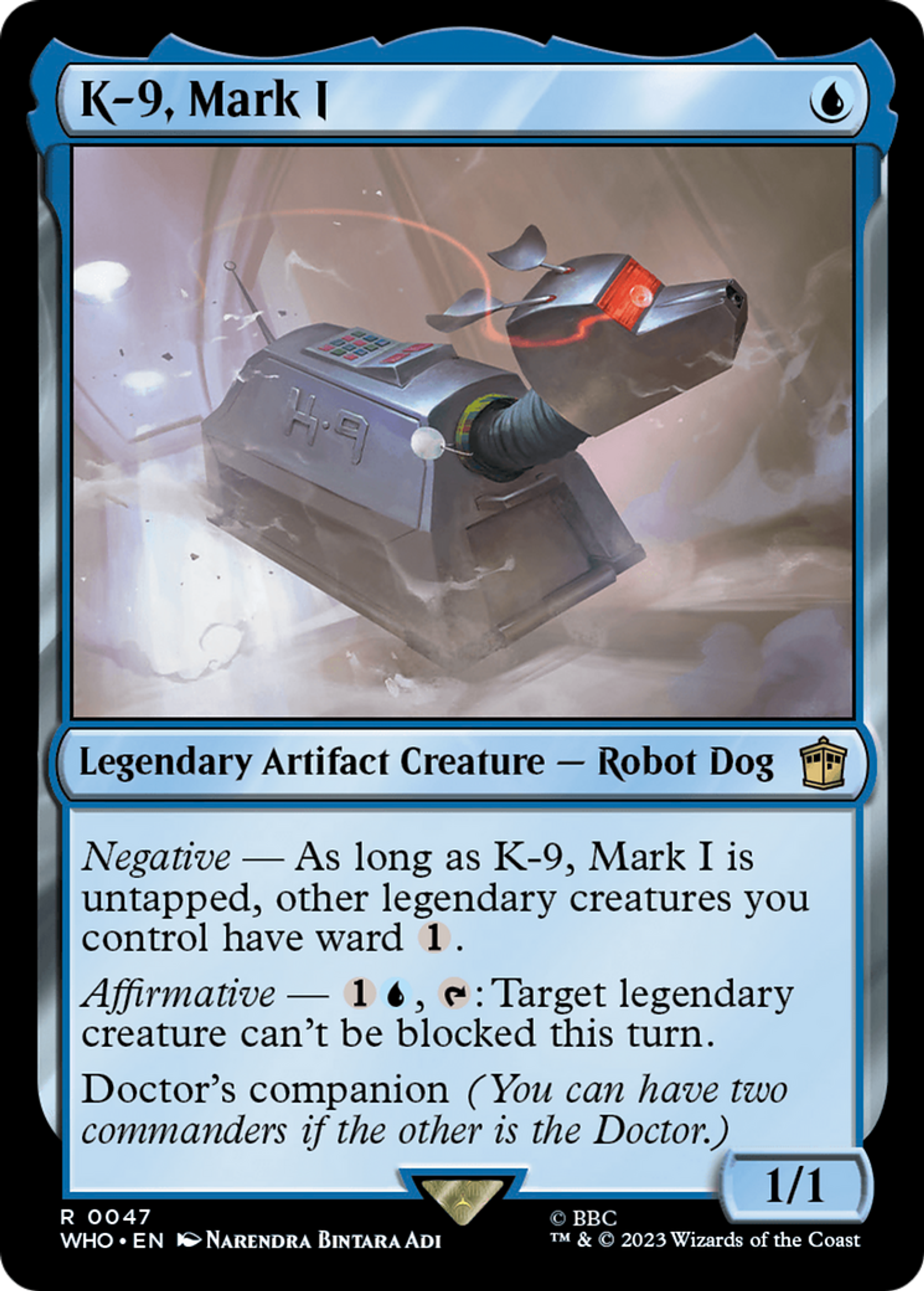 K-9, Mark I — Doctor Who — Magic: The Gathering