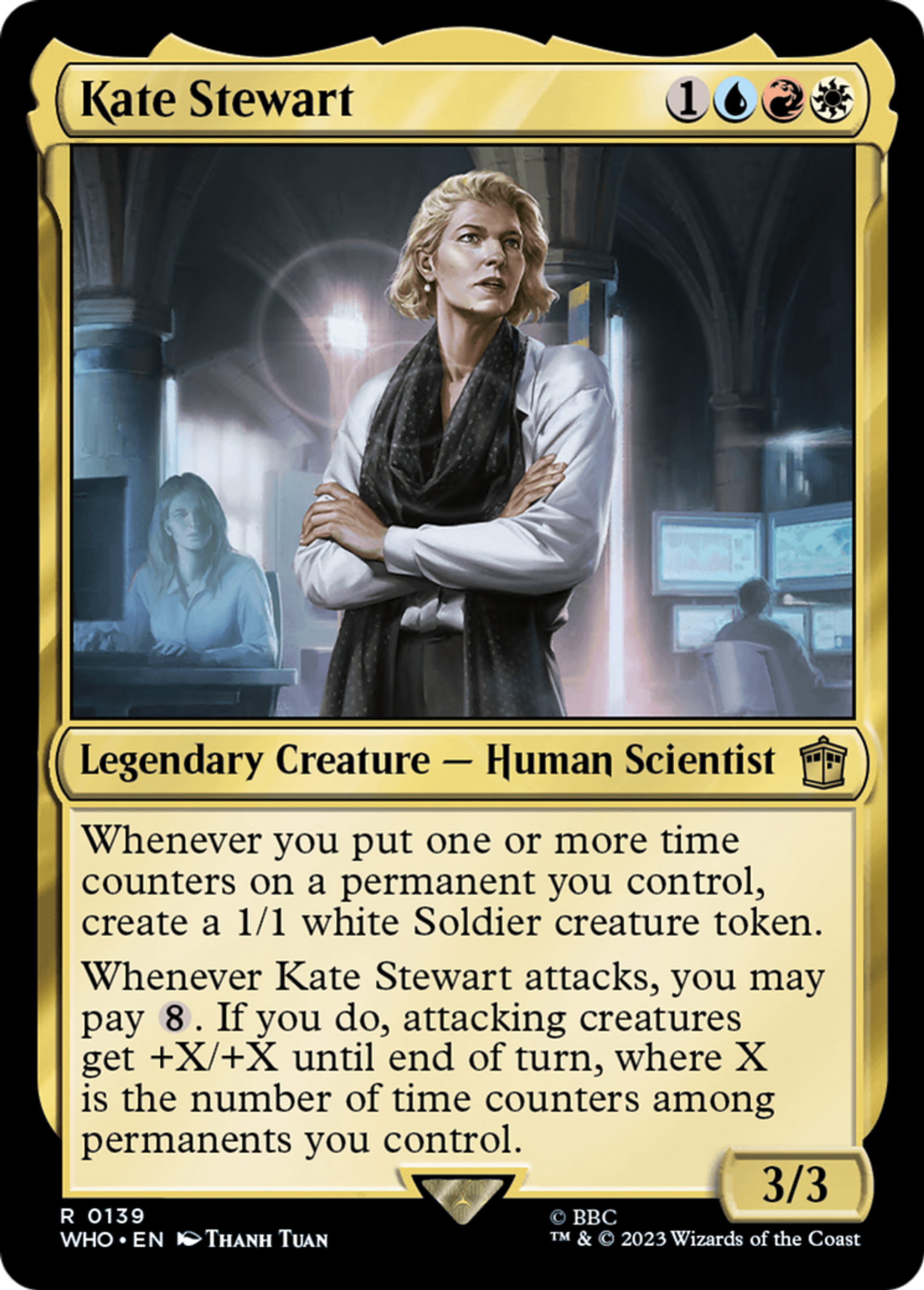 Kate Stewart — Doctor Who — Magic: The Gathering
