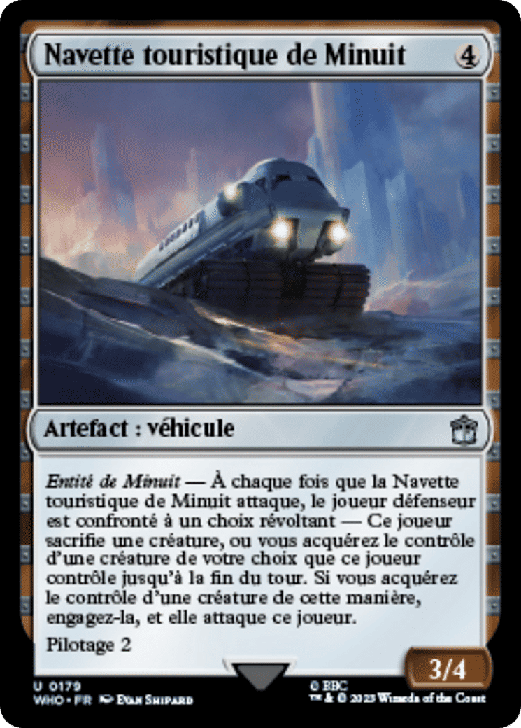 Navette touristique de Minuit — Doctor Who — Magic: The Gathering