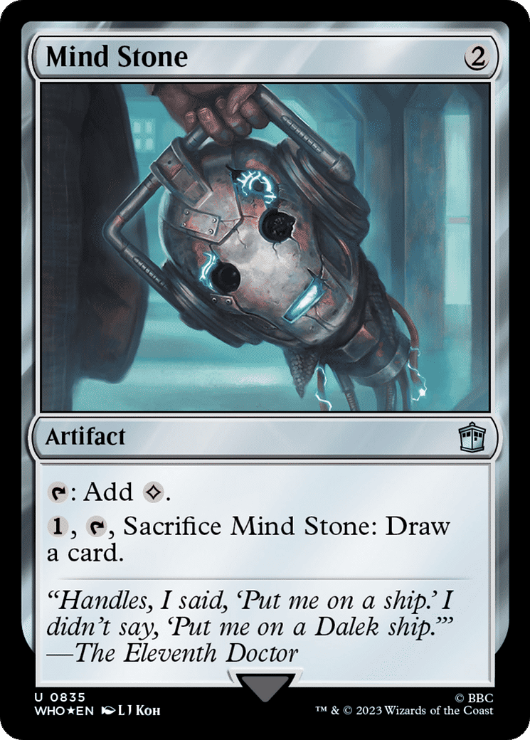 Mind Stone — Doctor Who — Magic: The Gathering
