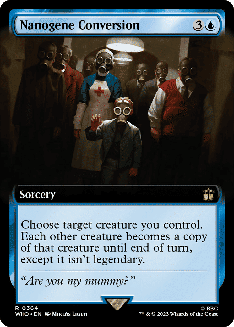 Nanogene Conversion — Doctor Who — Magic: The Gathering