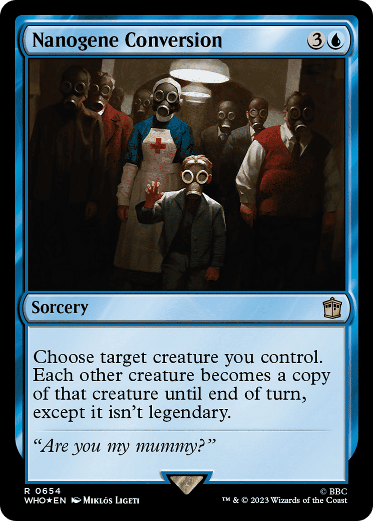Nanogene Conversion — Doctor Who — Magic: The Gathering