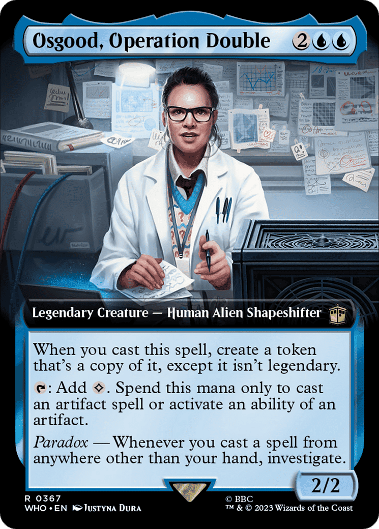 Osgood, Operation Double — Doctor Who — Magic: The Gathering