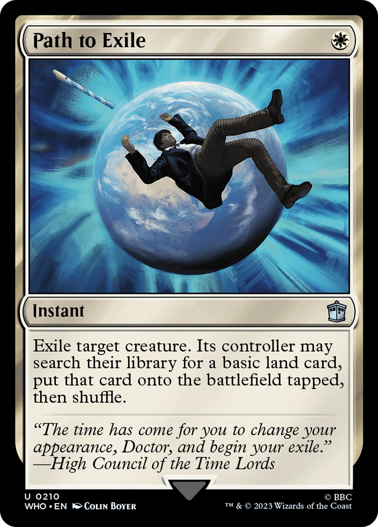 Path to Exile — Doctor Who — Magic: The Gathering