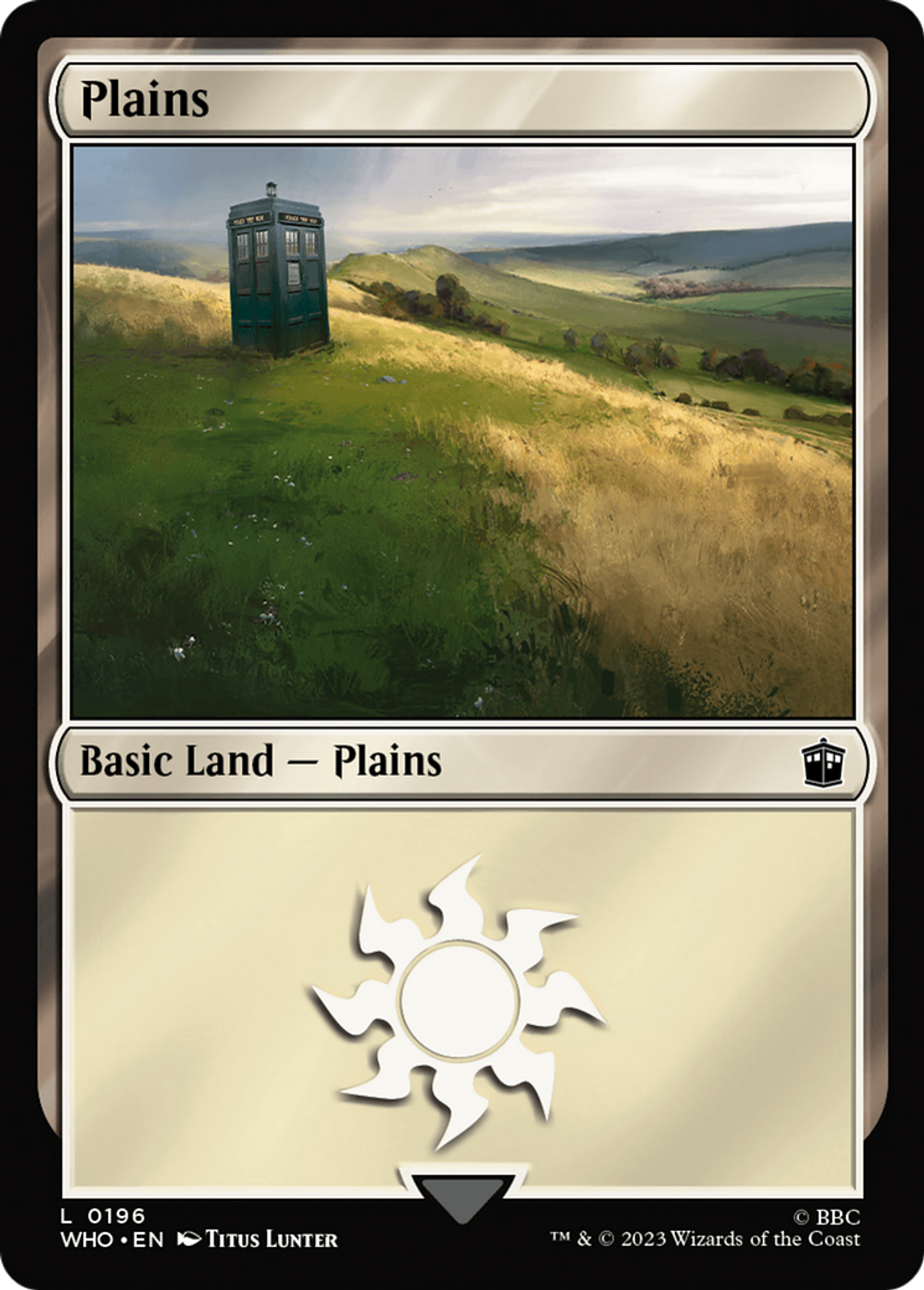 Plaine — Doctor Who — Magic: The Gathering