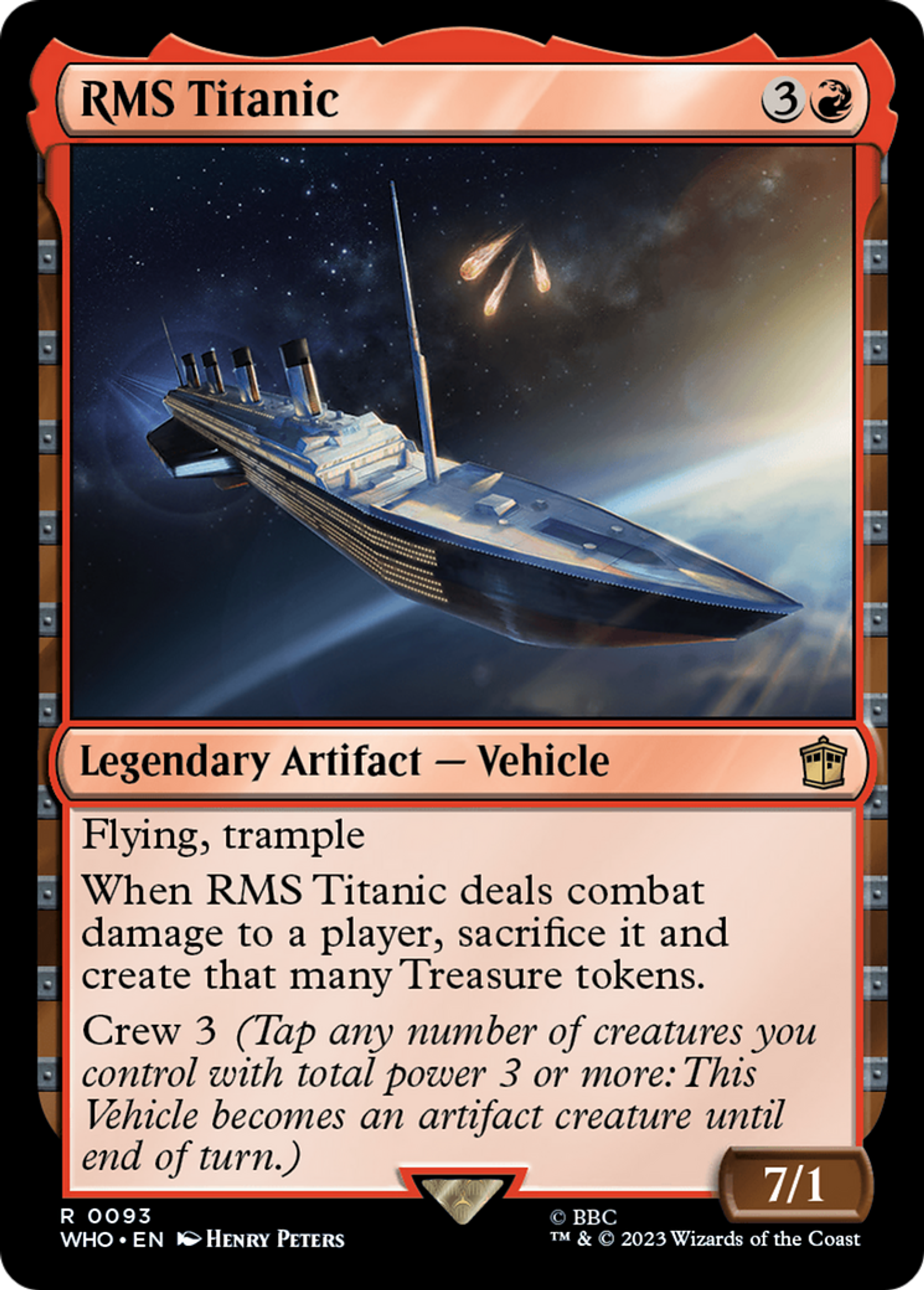 RMS Titanic — Doctor Who — Magic: The Gathering