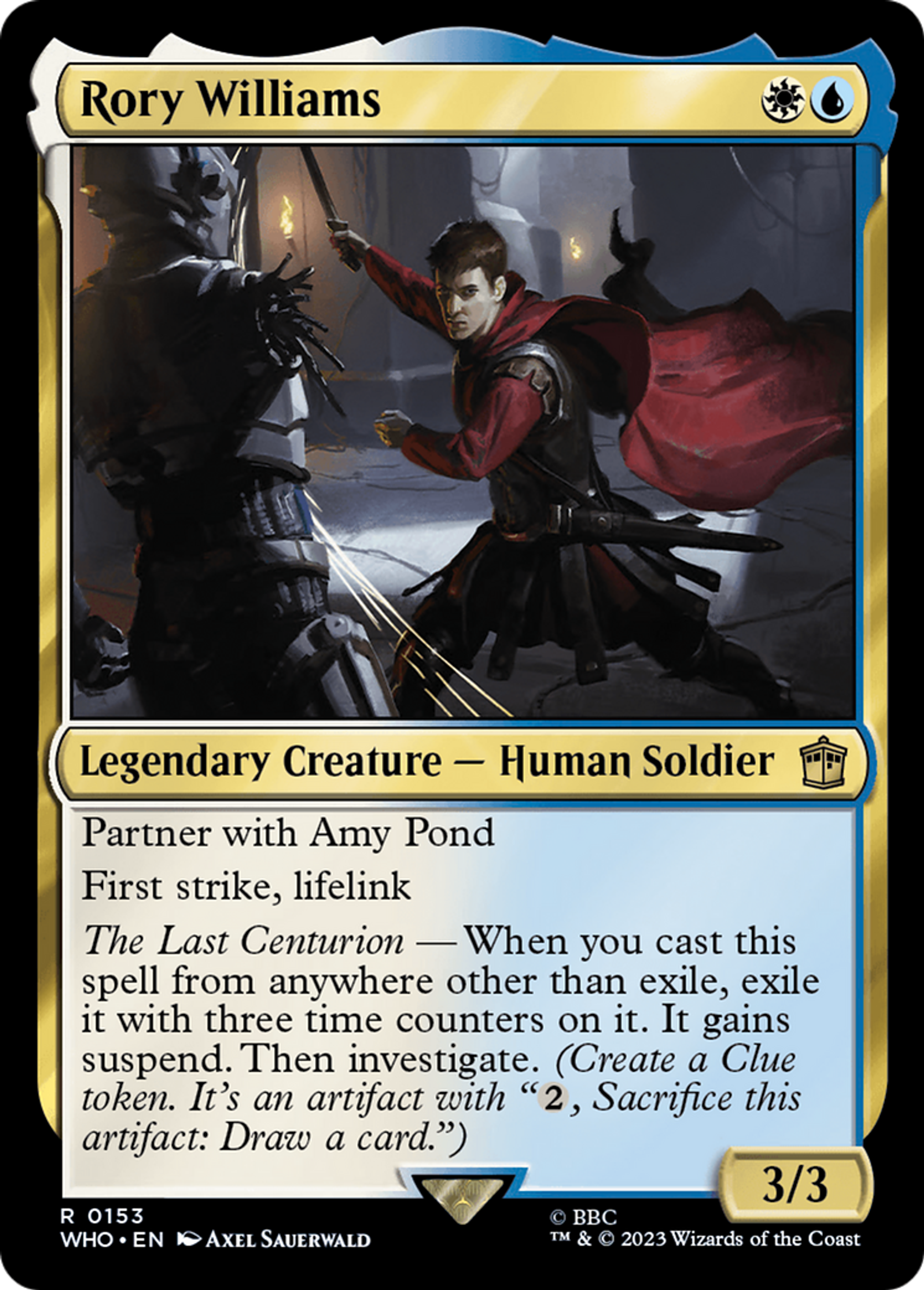 Rory Williams — Doctor Who — Magic: The Gathering