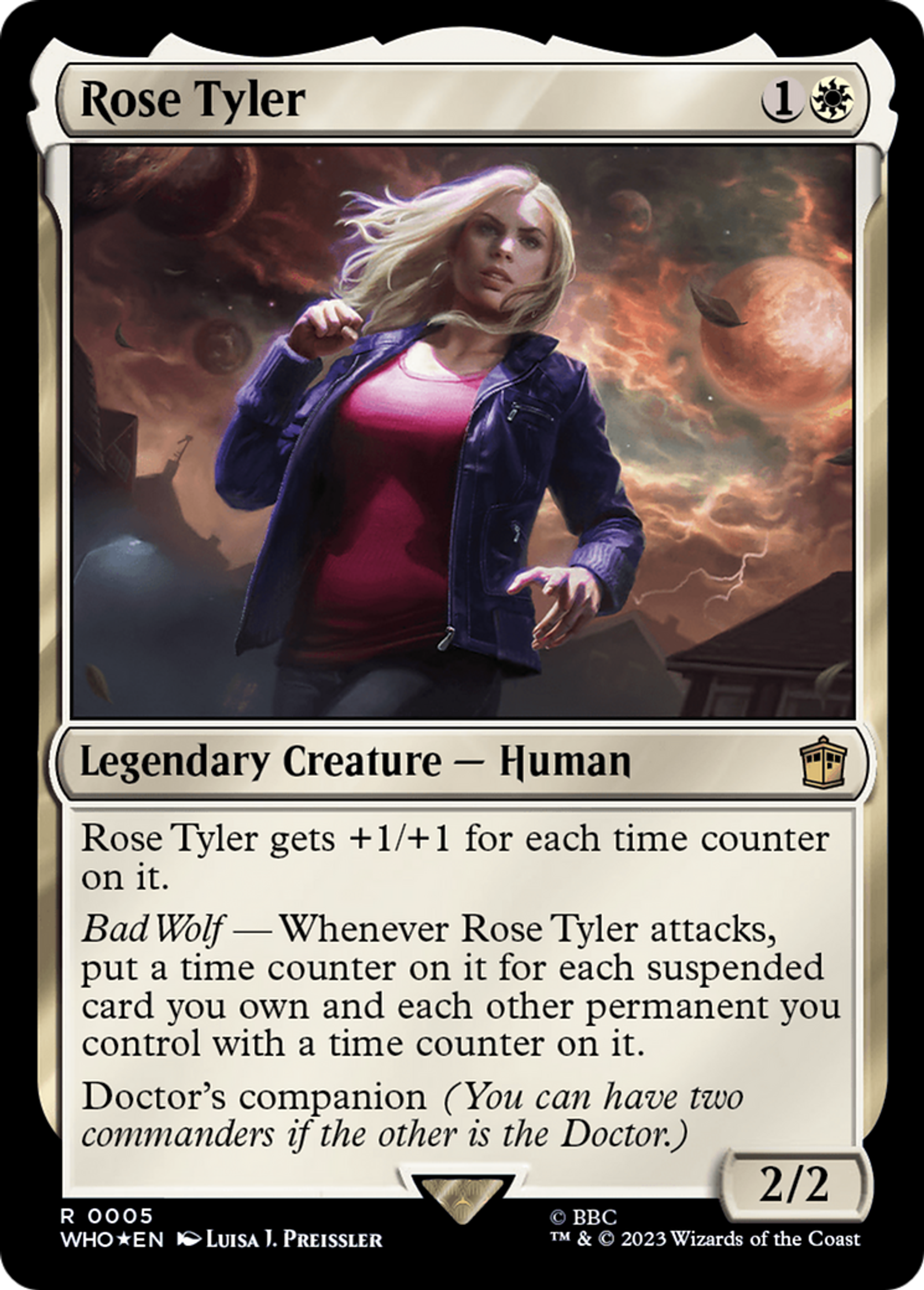 Rose Tyler — Doctor Who — Magic: The Gathering