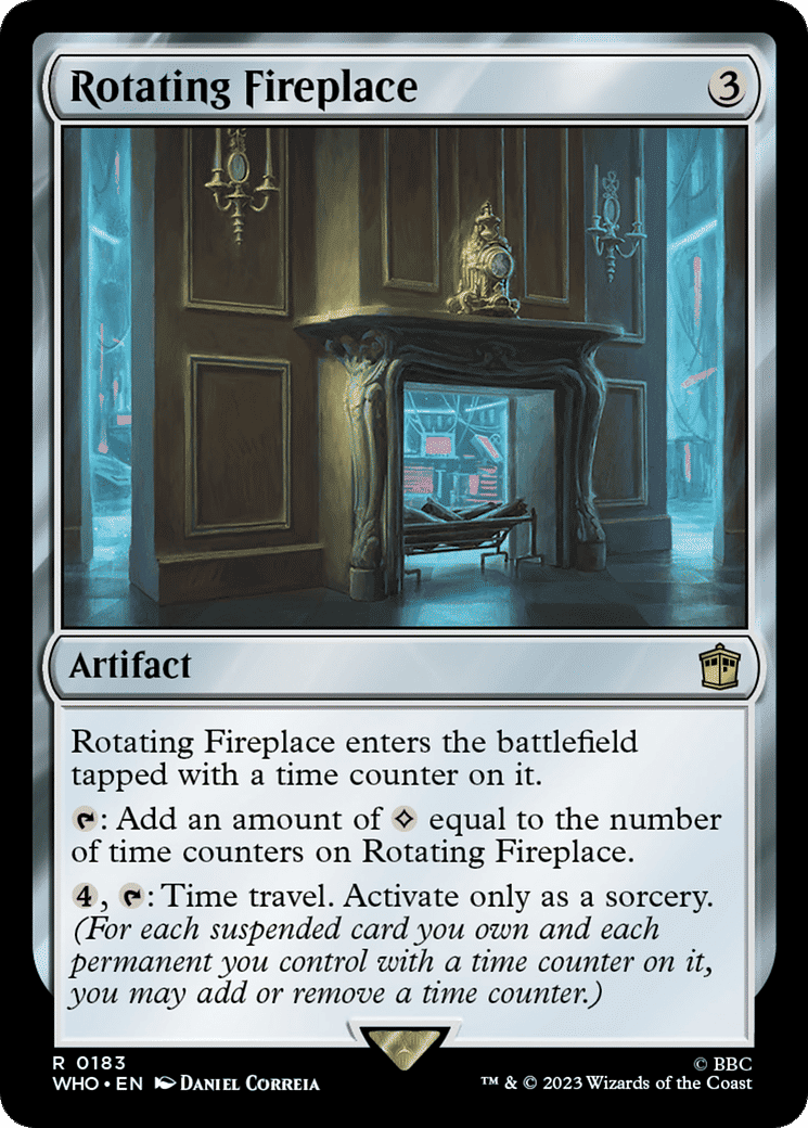 Rotating Fireplace — Doctor Who — Magic: The Gathering