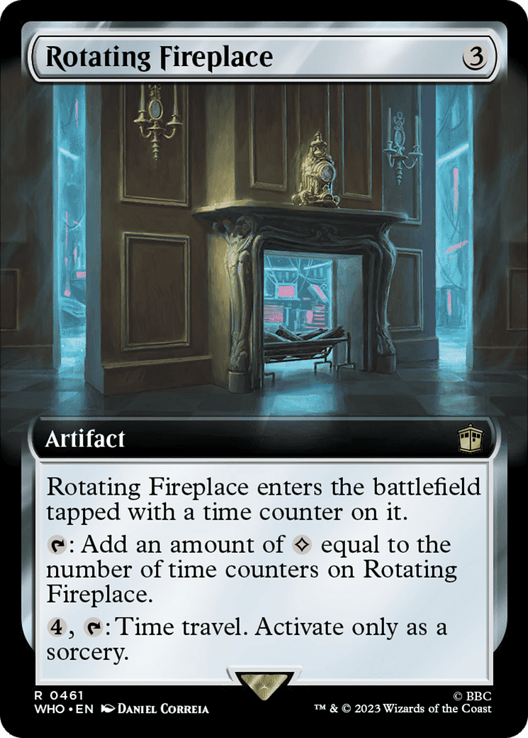 Rotating Fireplace — Doctor Who — Magic: The Gathering