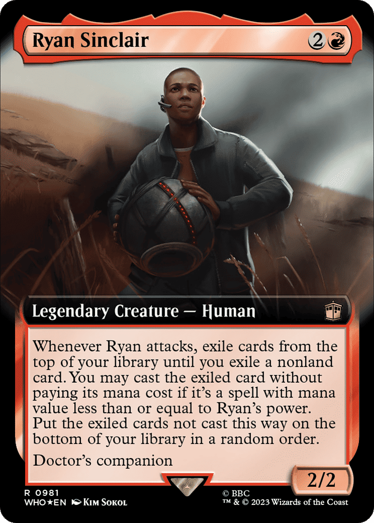 Ryan Sinclair — Doctor Who — Magic: The Gathering