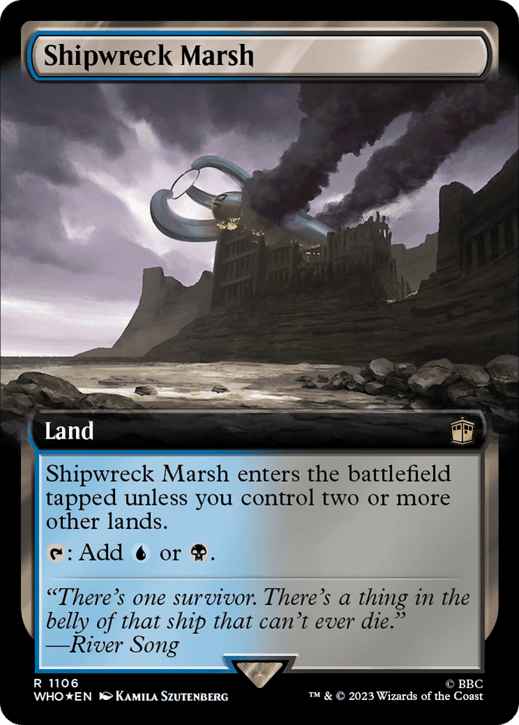 Shipwreck Marsh — Doctor Who — Magic: The Gathering