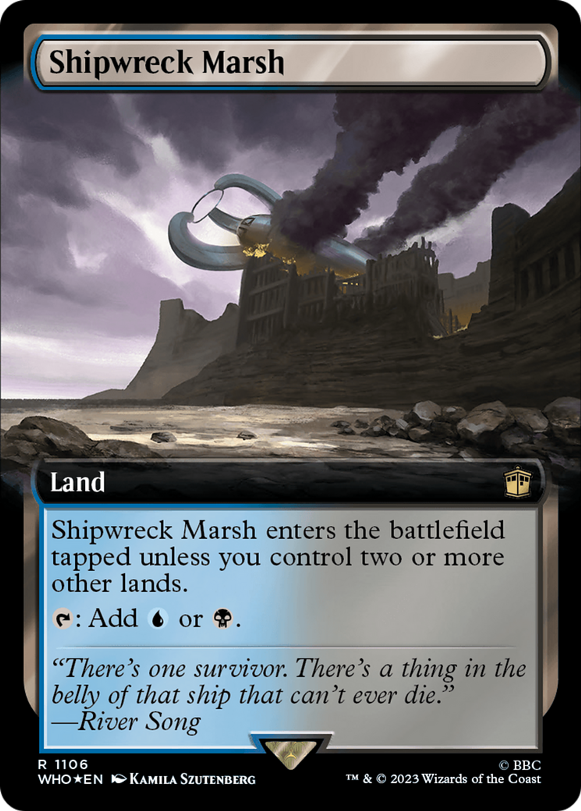 Marécage aux épaves — Doctor Who — Magic: The Gathering
