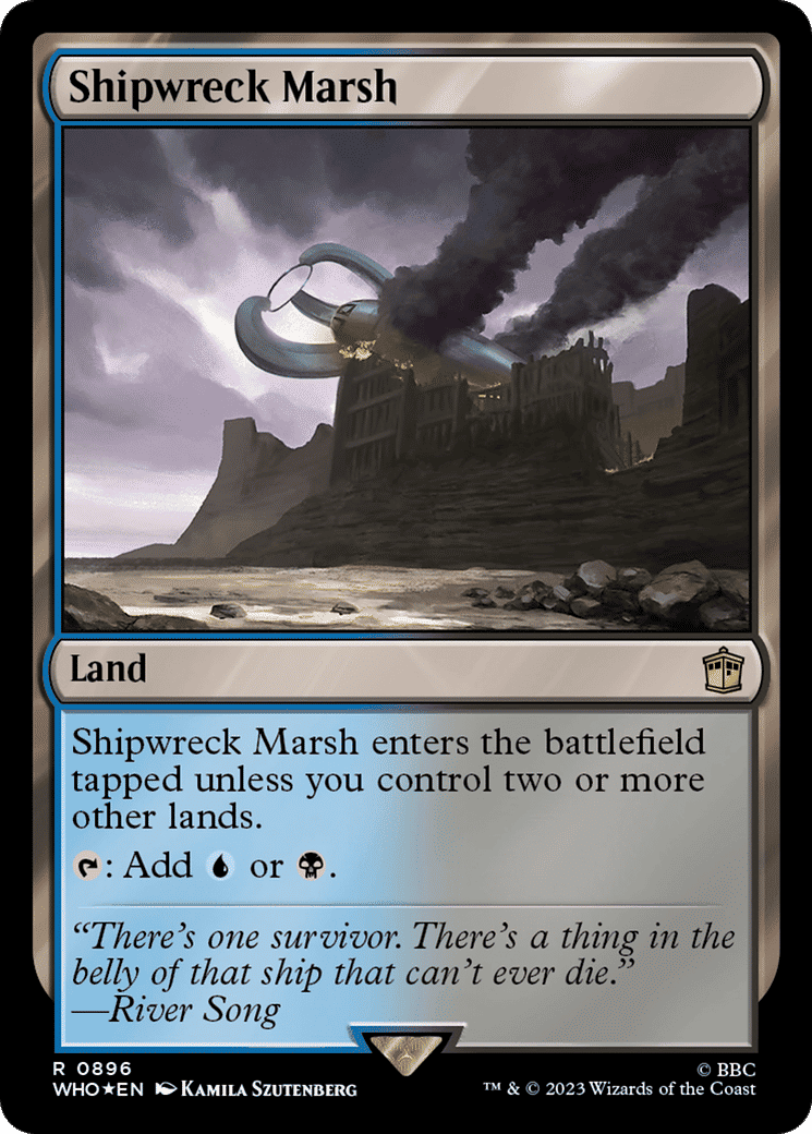 Marécage aux épaves — Doctor Who — Magic: The Gathering