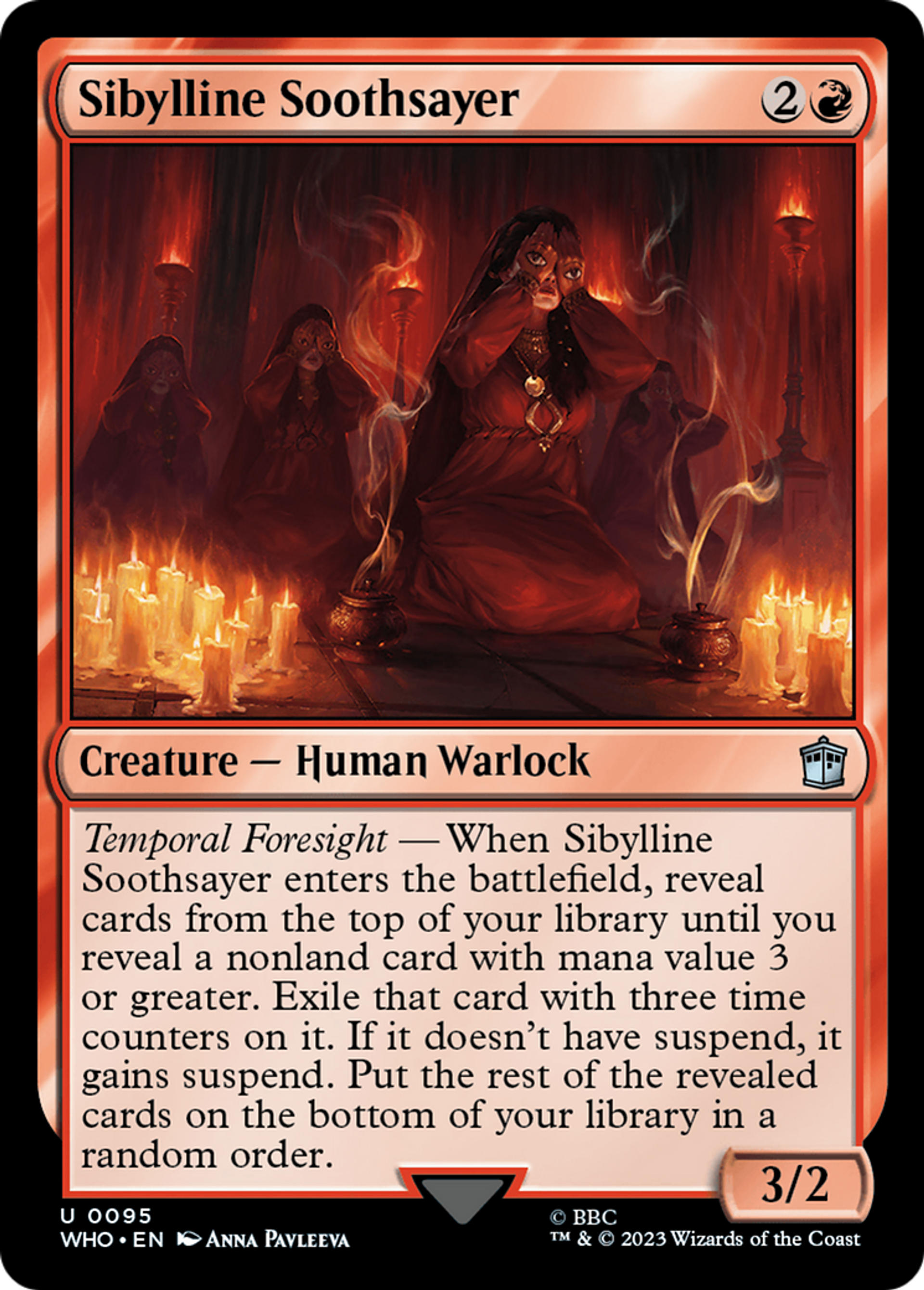 Prêtresse de Sibylle — Doctor Who — Magic: The Gathering