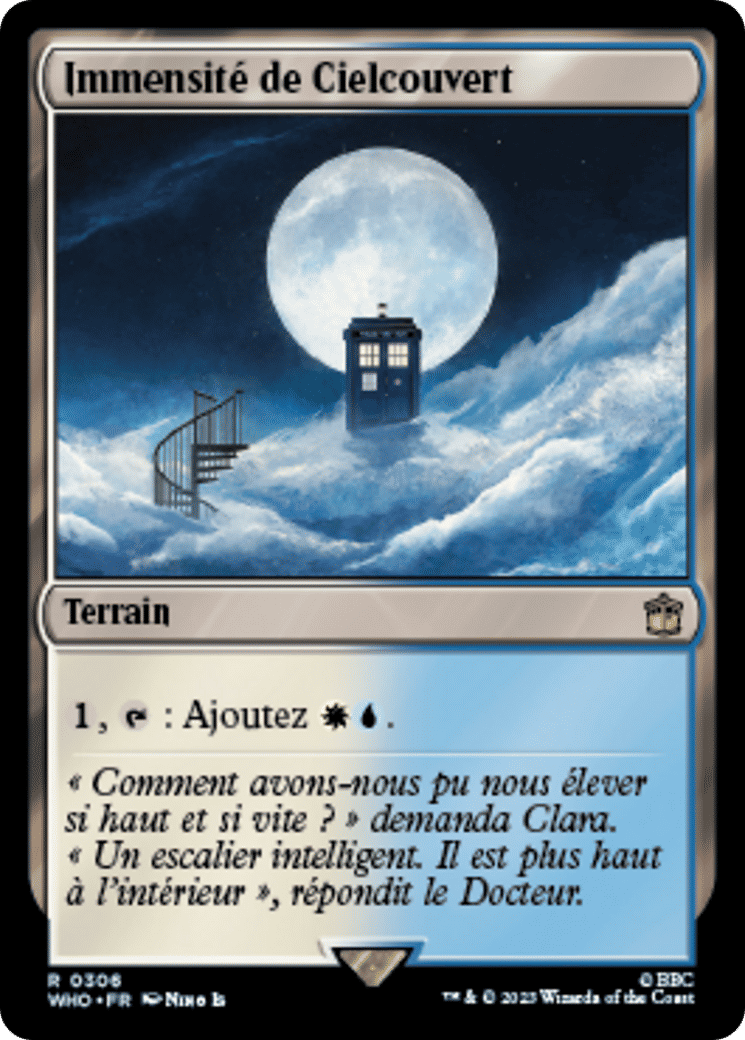 Immensité de Cielcouvert — Doctor Who — Magic: The Gathering