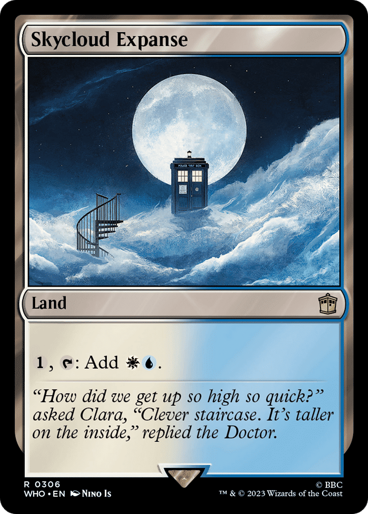 Skycloud Expanse — Doctor Who — Magic: The Gathering