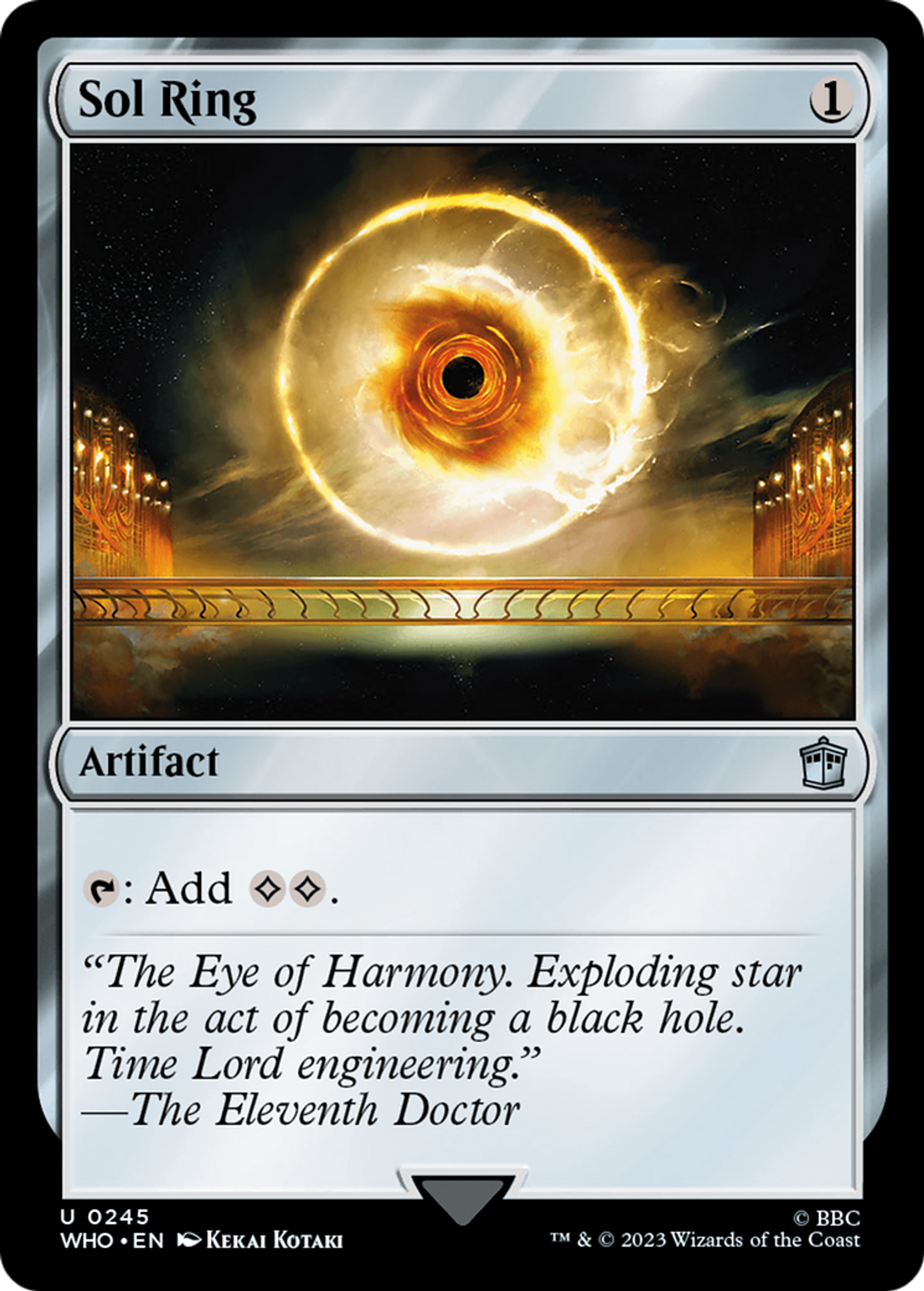 Sol Ring — Doctor Who — Magic: The Gathering