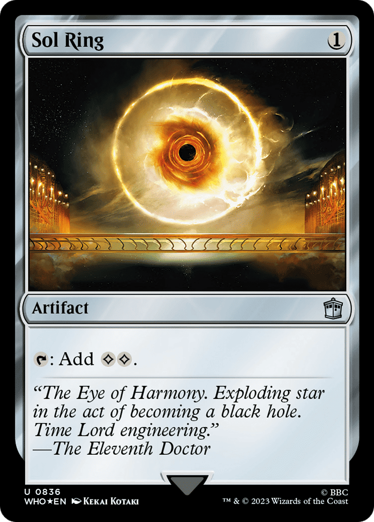 Sol Ring — Doctor Who — Magic: The Gathering